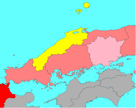 中国地方マップ